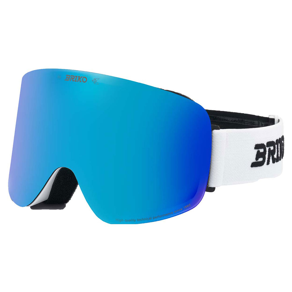 Briko Aurora Ski Goggles Weiß Blue Mirror/CAT3 Briko Aurora Ski Goggles Weiß Blue Mirror/CAT3 von Briko