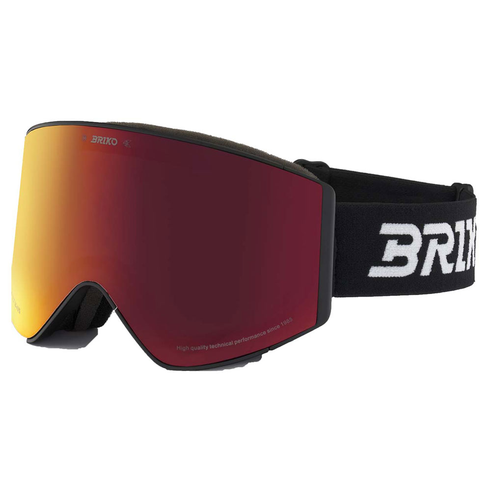 Briko Bufera Ski Goggles Schwarz Red Mirror/CAT2 Briko Bufera Ski Goggles Schwarz Red Mirror/CAT2 von Briko