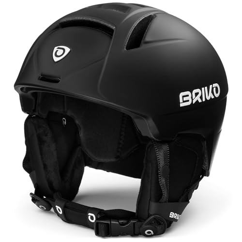 Briko Canyon Ski-/Snowboardhelm, Schwarz, matt, 53-55 cm Briko Canyon Ski-/Snowboardhelm, Schwarz, matt, 53-55 cm von Briko