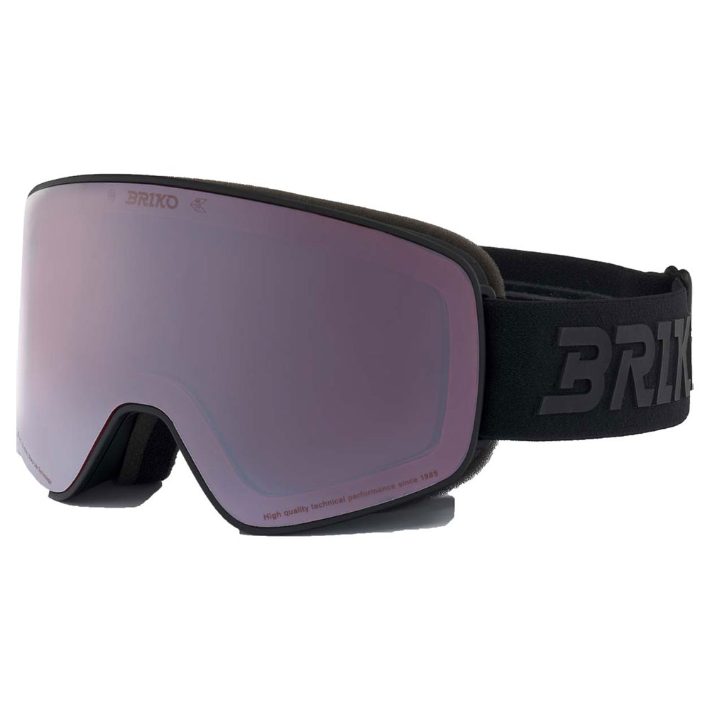 Briko Chino Sharp Lite Ski Goggles Schwarz Purple Black Mirror/CAT3 Briko Chino Sharp Lite Ski Goggles Schwarz Purple Black Mirror/CAT3 von Briko