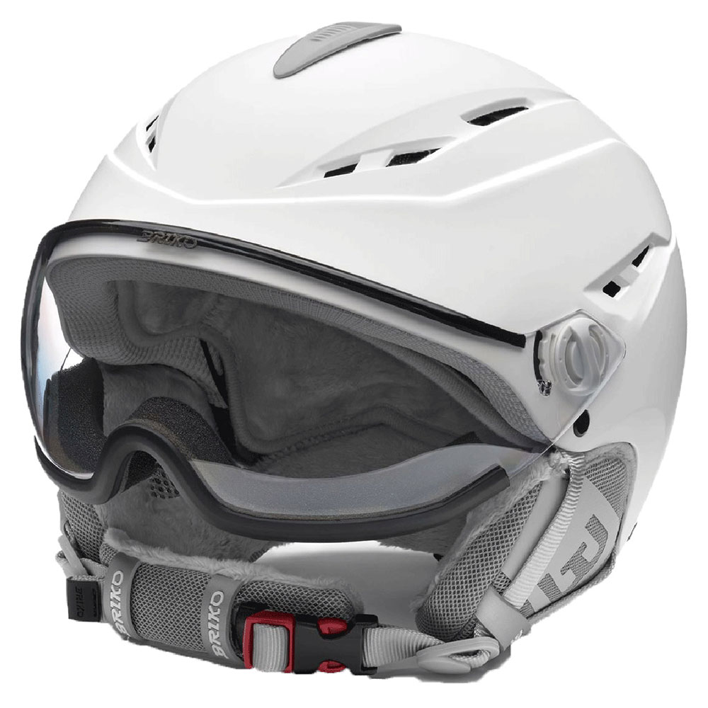 Briko Chione Photo Visor Helmet Weiß L Briko Chione Photo Visor Helmet Weiß L von Briko