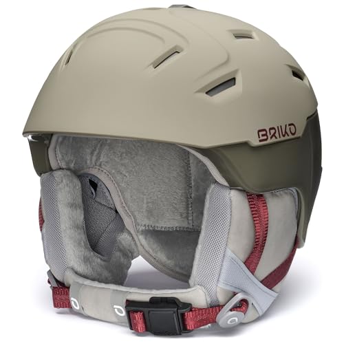 Briko Damen Helm Helmet, Matt Nomad Beige-Shiny Clay Creek Green-Tawny Port Plum, XL Briko Damen Helm Helmet, Matt Nomad Beige-Shiny Clay Creek Green-Tawny Port Plum, XL von Briko