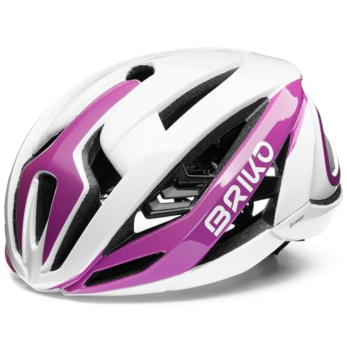 Briko Damen Quasar Helmet, Shiny White Plum, M Briko Damen Quasar Helmet, Shiny White Plum, M von Briko