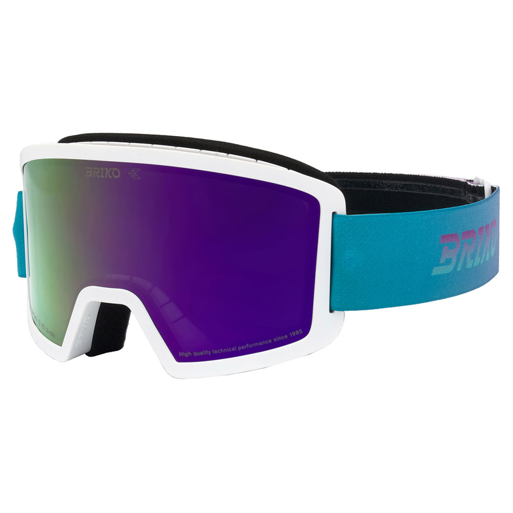 Briko Frostbite Junior Ski Goggles Blau Purple Green Mirror/CAT2 Briko Frostbite Junior Ski Goggles Blau Purple Green Mirror/CAT2 von Briko
