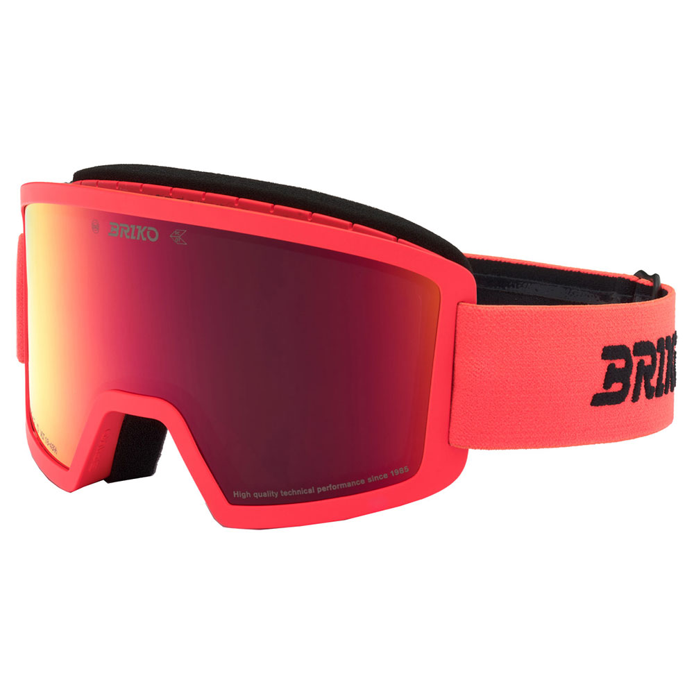 Briko Frostbite Junior Ski Goggles Orange Red Mirror/CAT2 Briko Frostbite Junior Ski Goggles Orange Red Mirror/CAT2 von Briko