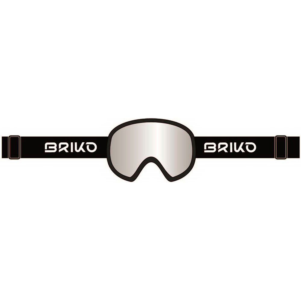 Briko Homer Photochromic Ski Goggles Schwarz Photocromic DL/CAT2-3 von Briko