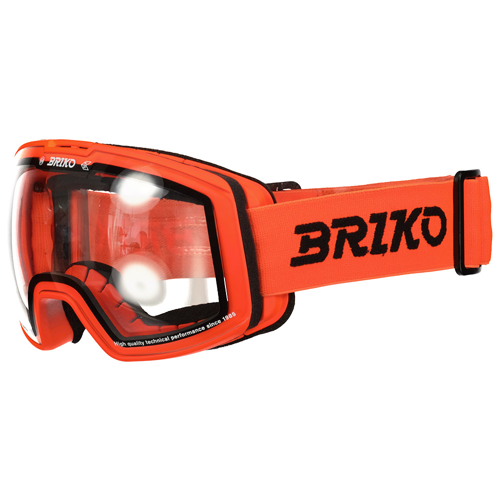Briko Kili 7.6 Photo Ski Goggles Orange Photocromatic Clear/CAT1-3 Briko Kili 7.6 Photo Ski Goggles Orange Photocromatic Clear/CAT1-3 von Briko