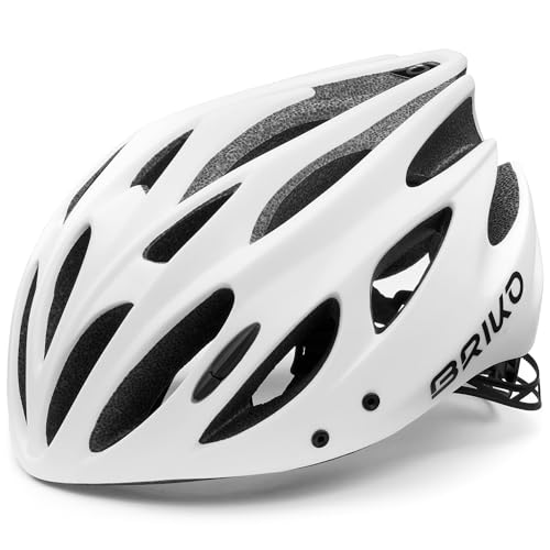 Briko Kiso Helm, weiß glänzend, Medium Briko Kiso Helm, weiß glänzend, Medium von Briko