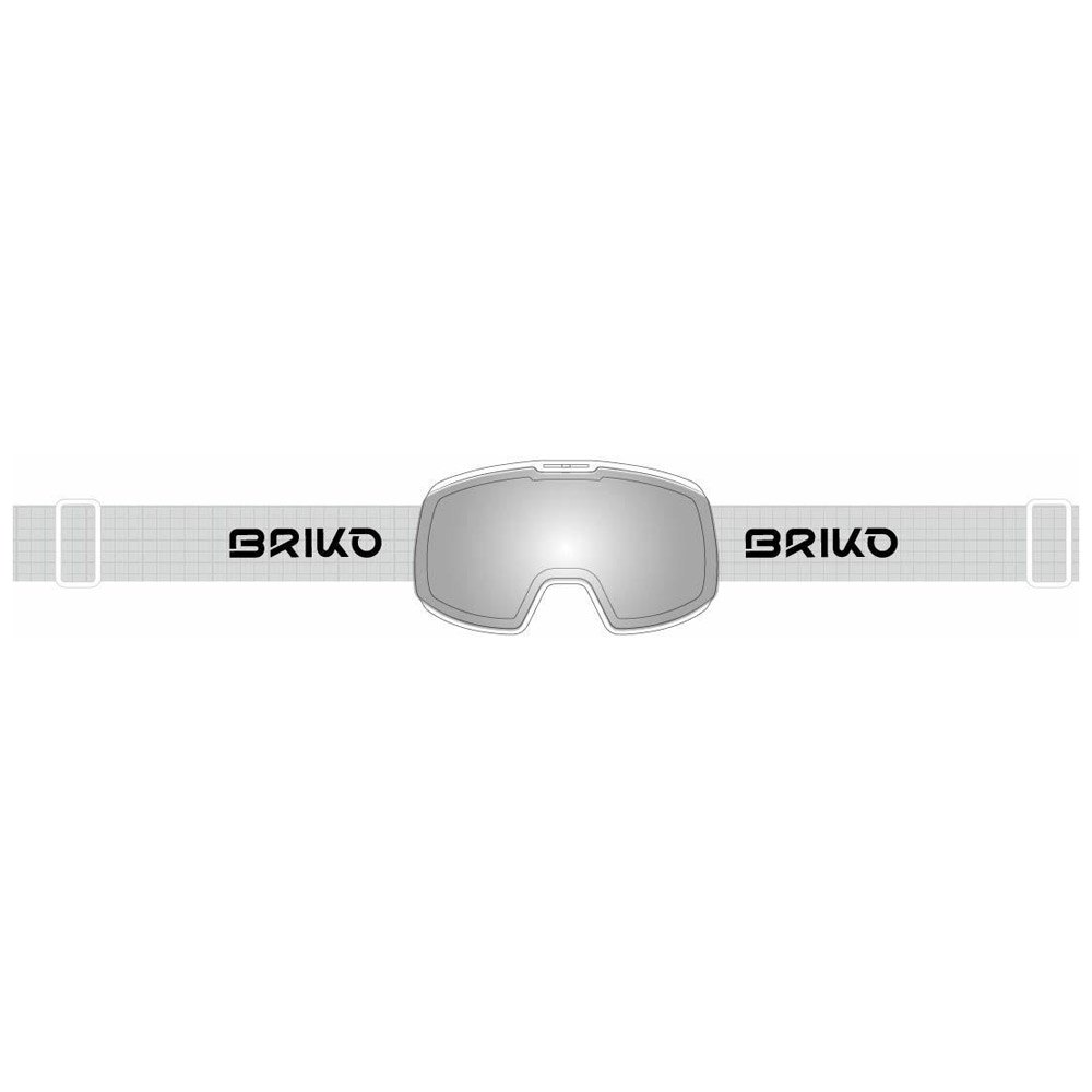 Briko Nyira Photochromic Ski Goggles Weiß Photocromic DL/CAT1-3 Briko Nyira Photochromic Ski Goggles Weiß Photocromic DL/CAT1-3 von Briko