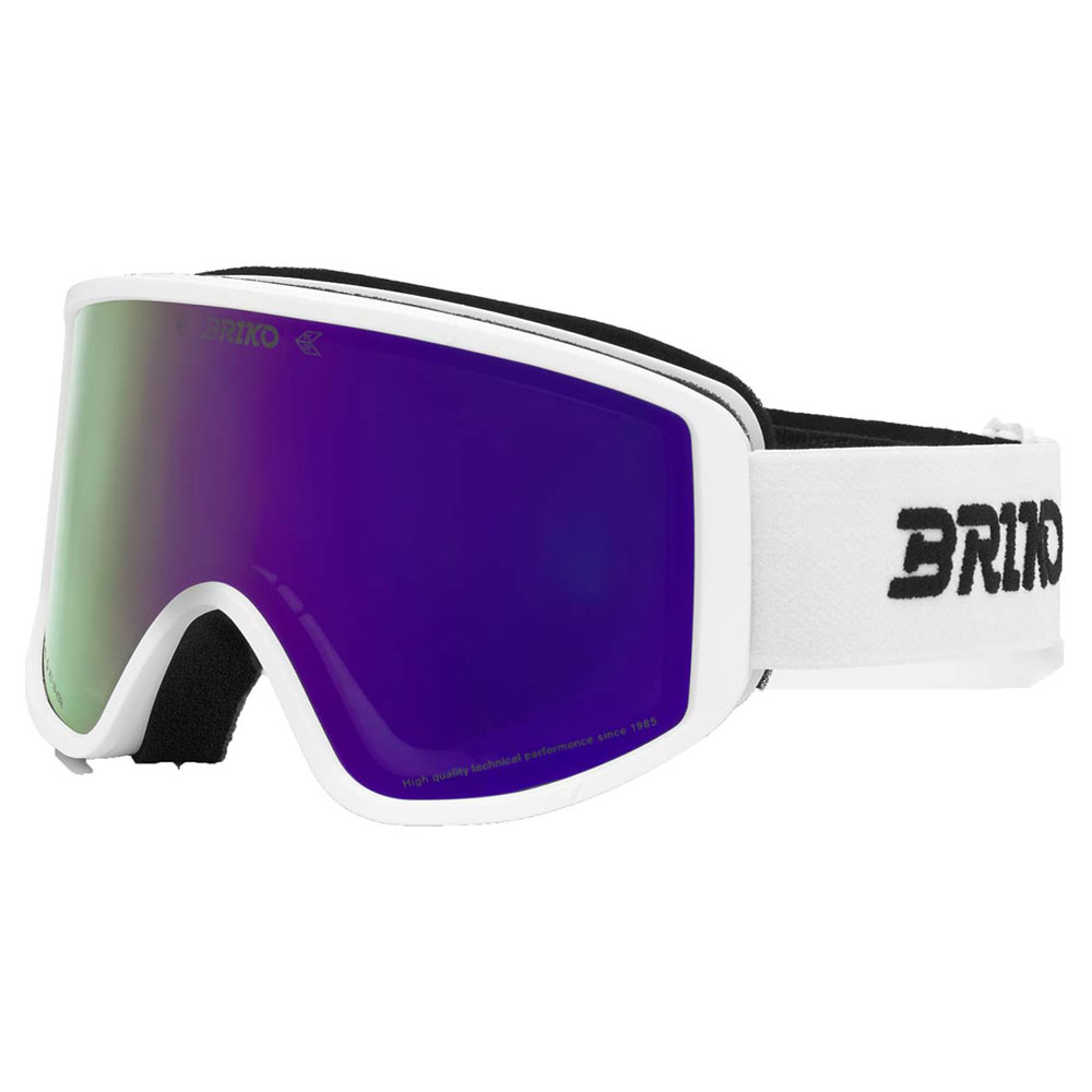 Briko Pulse Ski Goggles Weiß Purple Mirror/CAT2 Briko Pulse Ski Goggles Weiß Purple Mirror/CAT2 von Briko