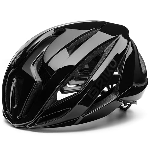 Briko Quasar Helm, Erwachsene, Unisex, Shiny Black, Large Briko Quasar Helm, Erwachsene, Unisex, Shiny Black, Large von Briko