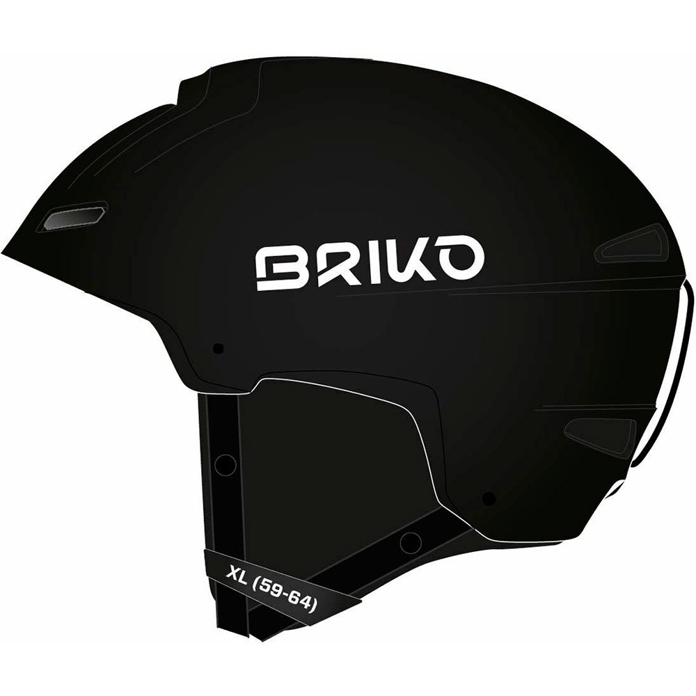 Briko Rental Helmet Schwarz XS Briko Rental Helmet Schwarz XS von Briko
