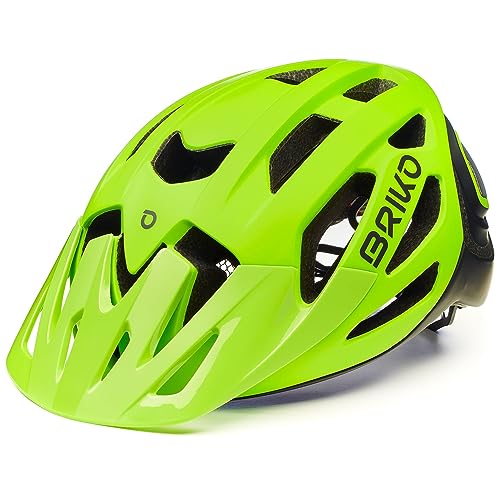Briko Sismic Fahrradhelm, Matt Grün-Schwarz, L Briko Sismic Fahrradhelm, Matt Grün-Schwarz, L von Briko