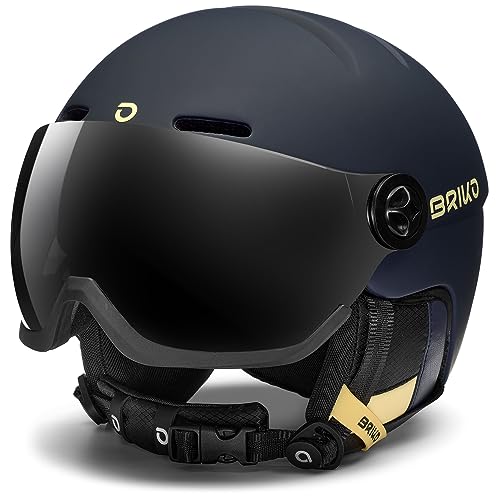 Briko Unisex-Erwachsene TEIDE Visor Helm, Blue Cloud Burst-Y, L Briko Unisex-Erwachsene TEIDE Visor Helm, Blue Cloud Burst-Y, L von Briko