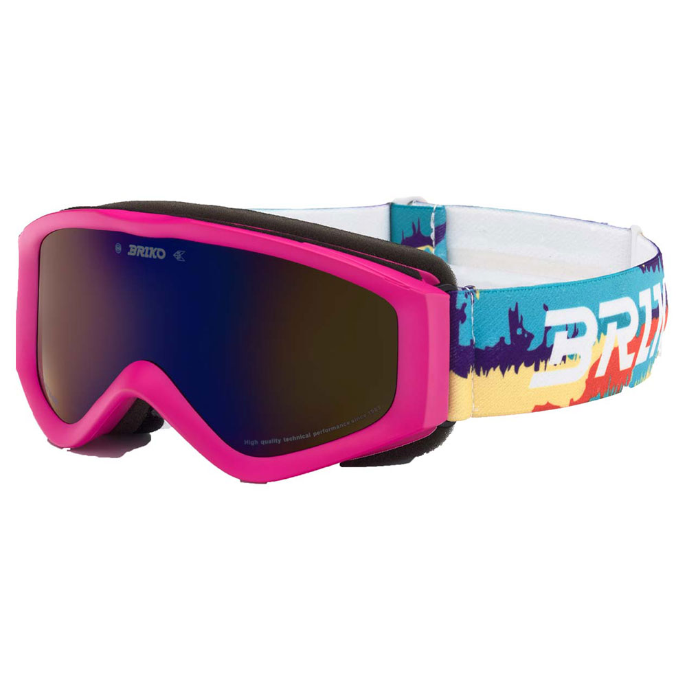 Briko Thunder Junior Ski Goggles Rosa Blue Mirror/CAT2 Briko Thunder Junior Ski Goggles Rosa Blue Mirror/CAT2 von Briko