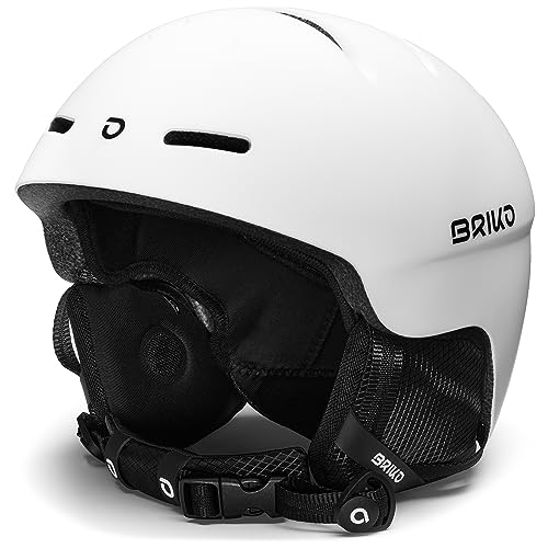 Briko Unisex – Erwachsene Helmet, MATT White, XXL von Briko