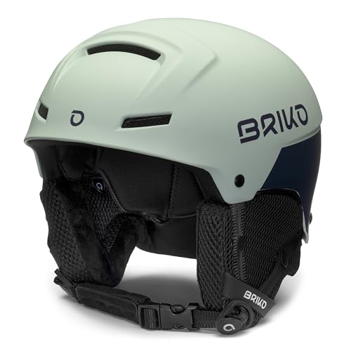 Briko Unisex – Erwachsene Helm Helmet, Matt Heater Light Blue-Cloud Burst Blue, XS von Briko