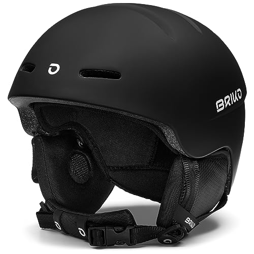 Briko Unisex – Erwachsene Helm Helmet, Mattschwarz, M von Briko