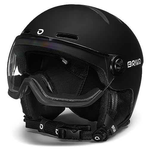 Briko Unisex – Erwachsene Helm Helmet, Mattschwarz, XL Briko Unisex – Erwachsene Helm Helmet, Mattschwarz, XL von Briko