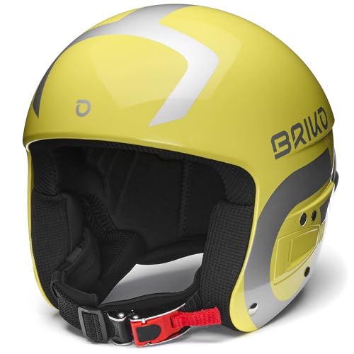 Briko Unisex – Erwachsene Helm Helmet, Shiny Barberry Yellow-Oslo Gray, 54 Briko Unisex – Erwachsene Helm Helmet, Shiny Barberry Yellow-Oslo Gray, 54 von Briko