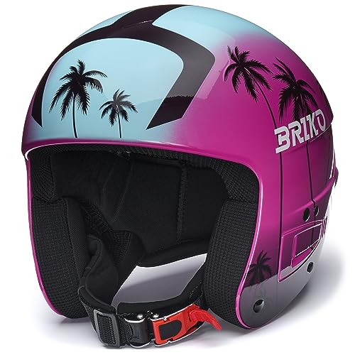 Briko Unisex – Erwachsene Helm Helmet, Shiny Flirt Purple-Turquoise Blue-Mirage Dark Violet, 56 Briko Unisex – Erwachsene Helm Helmet, Shiny Flirt Purple-Turquoise Blue-Mirage Dark Violet, 56 von Briko
