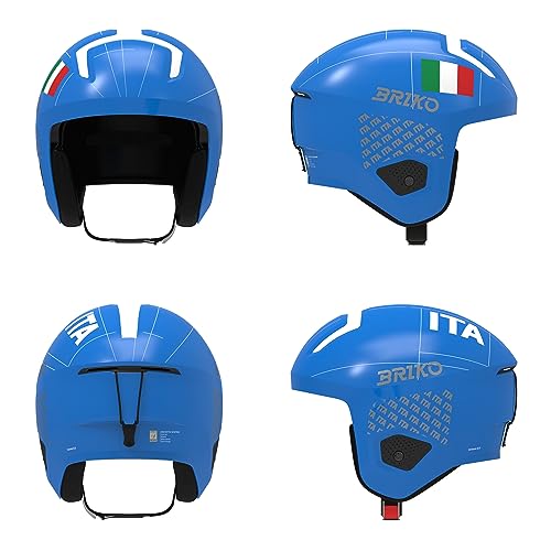 Briko Unisex – Erwachsene Helm Helmet, Shiny Wissenschaft Blue-White, S Briko Unisex – Erwachsene Helm Helmet, Shiny Wissenschaft Blue-White, S von Briko