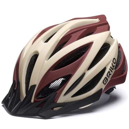 Briko Unisex – Erwachsene Morgan Helmet, Matt Burnt Umber Red, M Briko Unisex – Erwachsene Morgan Helmet, Matt Burnt Umber Red, M von Briko