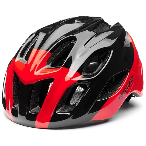 Briko Unisex – Erwachsene Teke, Shiny Black Red, L Briko Unisex – Erwachsene Teke, Shiny Black Red, L von Briko