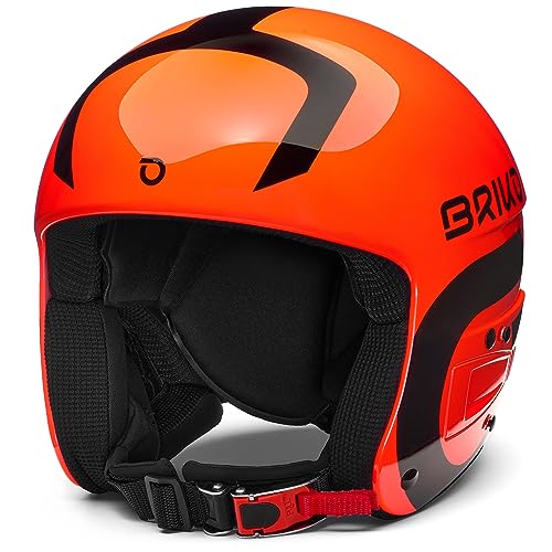 Briko Unisex Jugend Vulcano Fis 6.8 Junior Skihelm, rot, M Briko Unisex Jugend Vulcano Fis 6.8 Junior Skihelm, rot, M von Briko