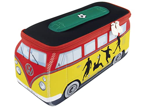 BRISA VW Collection - Volkswagen Neopren Universal-Schmink-Kosmetik-Kultur-Reise-Apotheke-Tasche-Mäppchen-Beutel T1 Bulli Bus (Fußball/Bunt/Klein) BRISA VW Collection - Volkswagen Neopren Universal-Schmink-Kosmetik-Kultur-Reise-Apotheke-Tasche-Mäppchen-Beutel T1 Bulli Bus (Fußball/Bunt/Klein) von BRISA