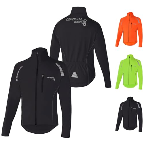 Brisk Bike Radsportjacke Atmungsaktive Ultraleichte Radsport-Laufjacke (Black, L) Brisk Bike Radsportjacke Atmungsaktive Ultraleichte Radsport-Laufjacke (Black, L) von Brisk Bike