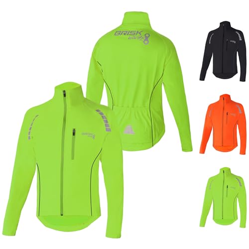 Brisk Bike Radsportjacke Atmungsaktive Ultraleichte Radsport-Laufjacke (Green, S) Brisk Bike Radsportjacke Atmungsaktive Ultraleichte Radsport-Laufjacke (Green, S) von Brisk Bike