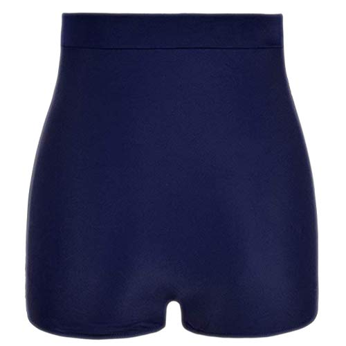 Badeshorts Damen High Waist, Badehose Damen Boxer, Bikini Hosen Tummy Control Sexy Schwimmhose Ruched Luftig Strandshorts Slim Badeslip Basic Bikinislip Einfarbig Teenager Mädchen von Briskorry