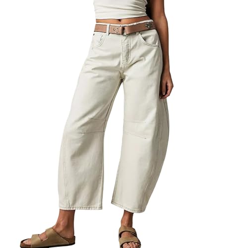 Briskorry Baggy Jeans Damen Vintage Low Waist Pants mit Taschen Lässig Streetwear Denim Hose Sommer Trendy Locker Jeanshose Streetwear Hose Boyfriend-Jeans Weites Bein Freizeithose Briskorry Baggy Jeans Damen Vintage Low Waist Pants mit Taschen Lässig Streetwear Denim Hose Sommer Trendy Locker Jeanshose Streetwear Hose Boyfriend-Jeans Weites Bein Freizeithose von Briskorry
