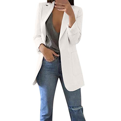 Briskorry Blazer Damen Elegant Blazer Lange ärmel Elegante Jacke Damen Schwarz Damenjacken Sommer Damenbekleidung DüNne Sommerjacke Damen Sommerjacke Damen Leicht Lang Blazer Sportlich Blouson Jacke Briskorry Blazer Damen Elegant Blazer Lange ärmel Elegante Jacke Damen Schwarz Damenjacken Sommer Damenbekleidung DüNne Sommerjacke Damen Sommerjacke Damen Leicht Lang Blazer Sportlich Blouson Jacke von Briskorry