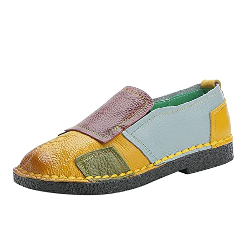Briskorry Damen Flache Schuhe Mit Rundem Elegante Freizeitschuhe Bequeme rutschfest Loafer lässige Bootsschuhe Frauen Mode Halbschuhe Flache Ballerinas Leichte Atmungsaktiv Halbschuhe Briskorry Damen Flache Schuhe Mit Rundem Elegante Freizeitschuhe Bequeme rutschfest Loafer lässige Bootsschuhe Frauen Mode Halbschuhe Flache Ballerinas Leichte Atmungsaktiv Halbschuhe von Briskorry