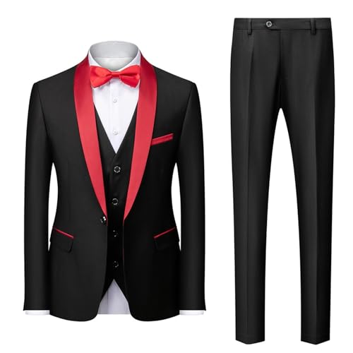 Briskorry Herren Sommer Zweiteiliger Sportlich Freizeitanzug Beiläufige Comfortable Sportanzug Festlich Elegant Set Einfarbiger Anzug Im Pendlerstil von Briskorry