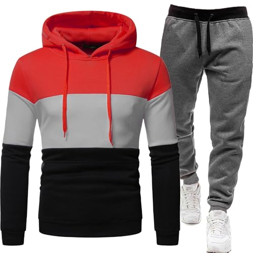 Briskorry Hosenanzüge Für Herren Sportlich Freizeitanzug Lässige Luftige Outfit Longblazer Hosen Tracksuit Frühjahr Sommer Lockeres Hosenanzüge von Briskorry