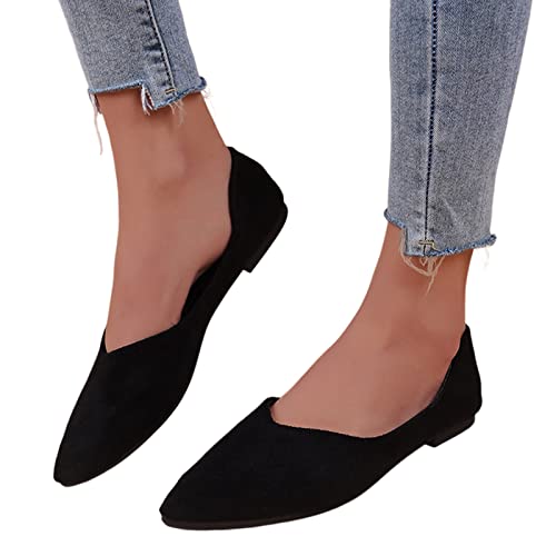 Briskorry Schuhe Bequem Damen Elegant Frauen Schwarz Pumps Ballerina Damen Schuhe Sommer Flach Damenschuhe Mit Absatz Zu Kleid Halbschuhe Business Spitzenschuhe Geschlossene Ballerinas Loafers Briskorry Schuhe Bequem Damen Elegant Frauen Schwarz Pumps Ballerina Damen Schuhe Sommer Flach Damenschuhe Mit Absatz Zu Kleid Halbschuhe Business Spitzenschuhe Geschlossene Ballerinas Loafers von Briskorry