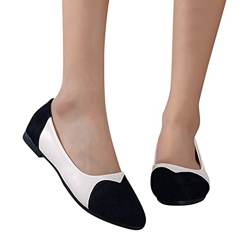 Briskorry Schuhe Bequem Damen Elegant Frauen Schwarz Pumps Ballerina Damen Schuhe Sommer Flach Damenschuhe Mit Absatz Zu Kleid Halbschuhe Business Spitzenschuhe Geschlossene Ballerinas Loafers Briskorry Schuhe Bequem Damen Elegant Frauen Schwarz Pumps Ballerina Damen Schuhe Sommer Flach Damenschuhe Mit Absatz Zu Kleid Halbschuhe Business Spitzenschuhe Geschlossene Ballerinas Loafers von Briskorry
