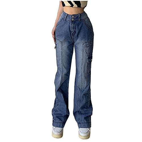 Briskorry Straight Jeans Damen Lang Stretch Skinny Jeanshose Elegant Bootcut Schlaghose High Waist Weites Bein Denim Hose Schlagjeans Briskorry Straight Jeans Damen Lang Stretch Skinny Jeanshose Elegant Bootcut Schlaghose High Waist Weites Bein Denim Hose Schlagjeans von Briskorry