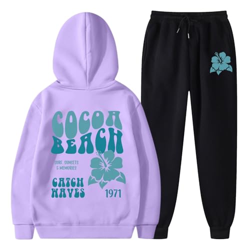 Briskorry Zweiteilige Outfit Damen Oversized Top Oberteil + Hose Vintage Trainingsanzüge Lose Vielseitige Anzug Sportlich Trainingshose Für Yoga, Fitness, Täglich Tragen Retro Tracksuit Outfit von Briskorry