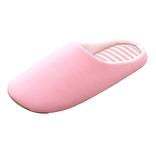Frauen Herren Hausschuhe, Memory Foam Waschbare Baumwolle rutschfeste Heimschuhe Frauen Herren Hausschuhe, Memory Foam Waschbare Baumwolle rutschfeste Heimschuhe von Briskorry