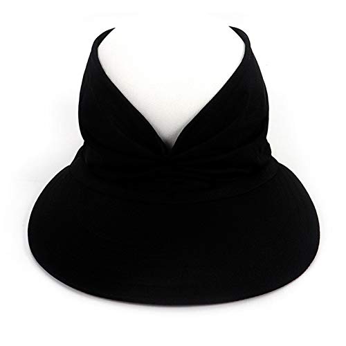 Sonnenhut Damen mit großer Krempe Sonnenblende Breiter Krempe Sommerhut Visor Cap Tennis Golf Sonnenblenden Sonne Kappe Sport Outdoor Freizeit Elastic Leer Top Training Anti-UV-Hut Sonnenhut Damen mit großer Krempe Sonnenblende Breiter Krempe Sommerhut Visor Cap Tennis Golf Sonnenblenden Sonne Kappe Sport Outdoor Freizeit Elastic Leer Top Training Anti-UV-Hut von Briskorry