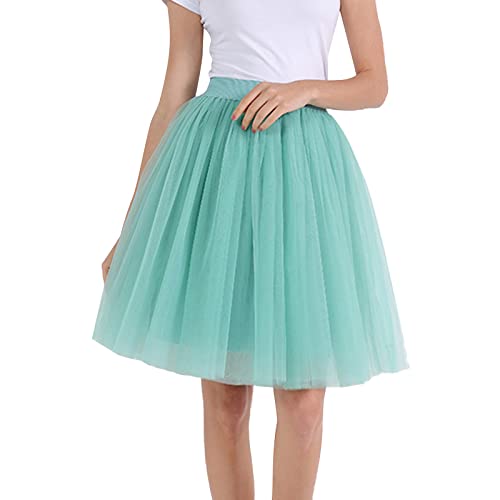 Tütü Schwarz Balletttanz 4 Schichten Unterrock Für Kleinkinder Kinder Weihnachtsfeier Retro Petticoat Elastische Tanzrock Ballet 50er Vintage Tanzkleidung Röcke Teen Dance Dress Up von Briskorry