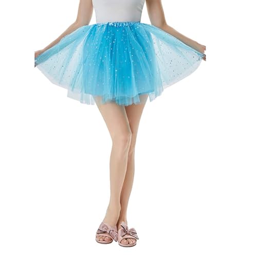 Tütü Schwarz Tanzkleidung Paillette Tüllrock Karneval Flauschige Balletttanz Hohe Taille Unterrock Tüll Elastische Ballkleid Rock Für Kleinkinder Kinder Weihnachtsfeier von Briskorry