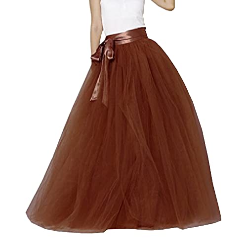 Tutu Damen Tanzkleid Klassisch 3 Lagig Tanzrock Outfit 4 Schichten Ballkleid Hohe Taille Balletttanz Petticoat Flauschige Petticoats Tüllrock Weihnachten von Briskorry