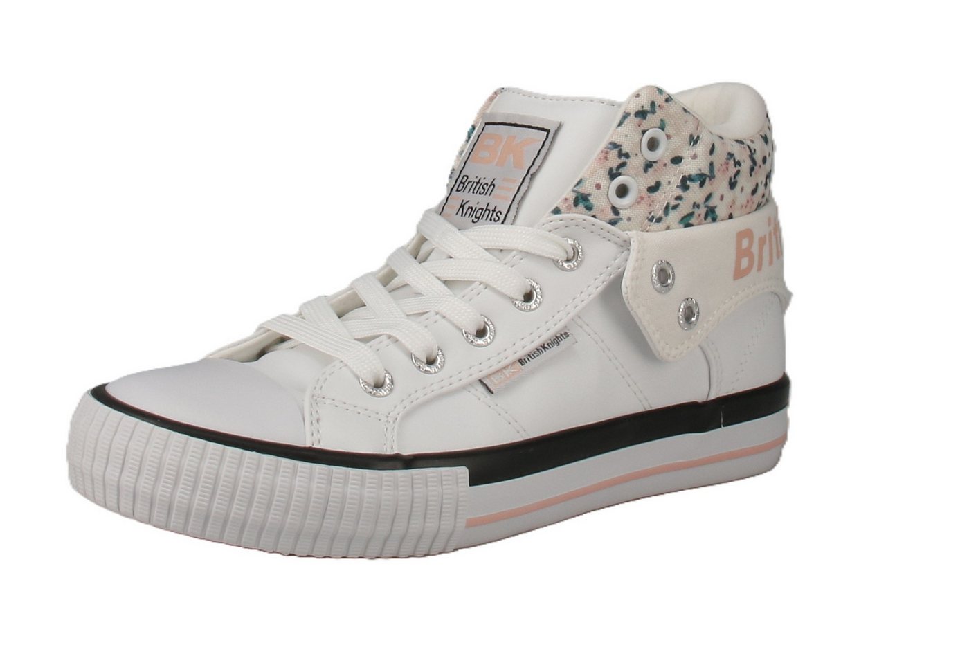 British Knights Roco B55-3731 Wht-Peach-Flower Sneaker British Knights Roco B55-3731 Wht-Peach-Flower Sneaker von British Knights