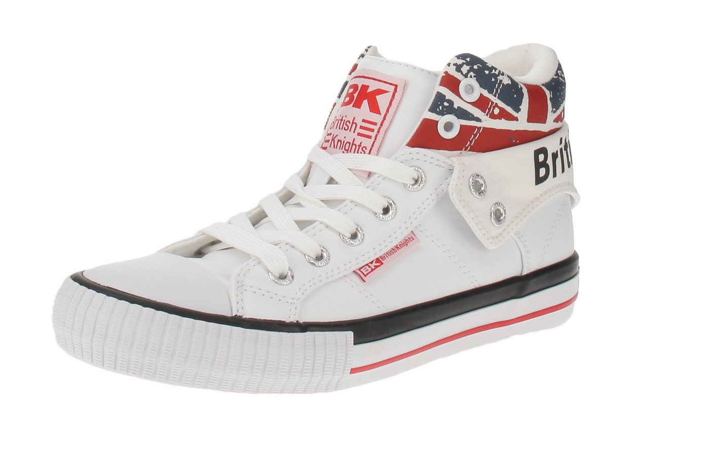 British Knights Roco BKC-3702 White-Union-Jack Sneaker British Knights Roco BKC-3702 White-Union-Jack Sneaker von British Knights