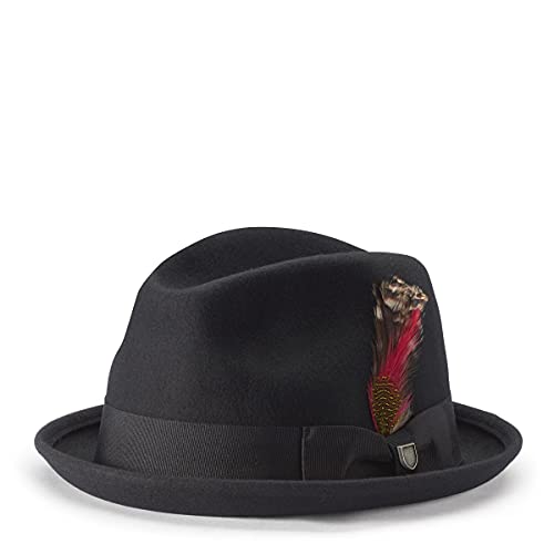 Brixton Hat GAIN black felt, XS BRIMHATGAI Brixton Hat GAIN black felt, XS BRIMHATGAI von Brixton